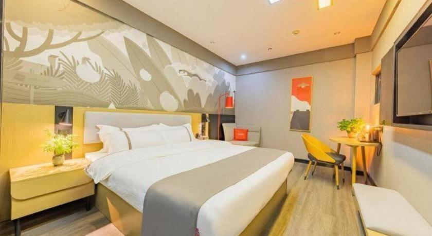 Thank Inn Hotel Hubei Wuhan Caidian Zhong Fa Xincheng Tongji Buitenkant foto