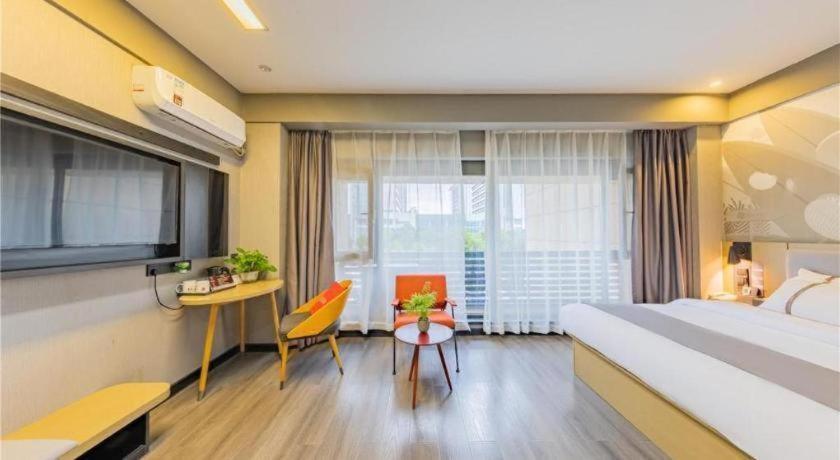 Thank Inn Hotel Hubei Wuhan Caidian Zhong Fa Xincheng Tongji Buitenkant foto