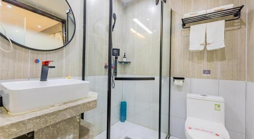 Thank Inn Hotel Hubei Wuhan Caidian Zhong Fa Xincheng Tongji Buitenkant foto