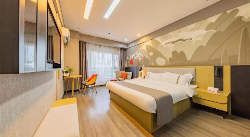Thank Inn Hotel Hubei Wuhan Caidian Zhong Fa Xincheng Tongji Buitenkant foto